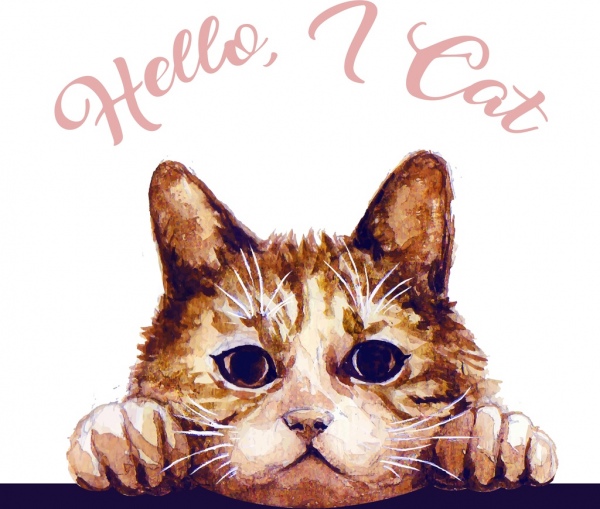 600x509 cat drawing cute face handdrawn sketch free vector in adobe - Cat Cute Drawing