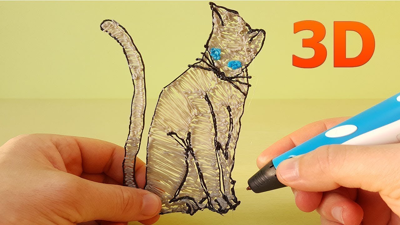 1280x720 New Drawing Ideas How To Make Cat With Pen Funy Cats - Cat Drawing Ideas