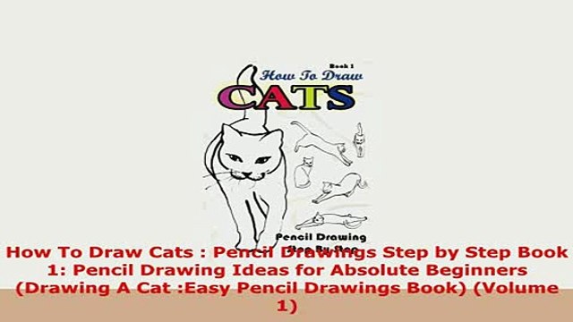 640x360 Pdf How To Draw Cats Pencil Drawings Step - Cat Drawing Ideas