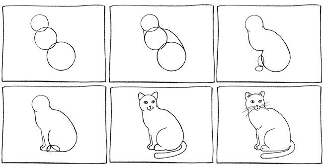 650x338 How To Draw A Cat Boys' Life Magazine - Cat Drawing Images