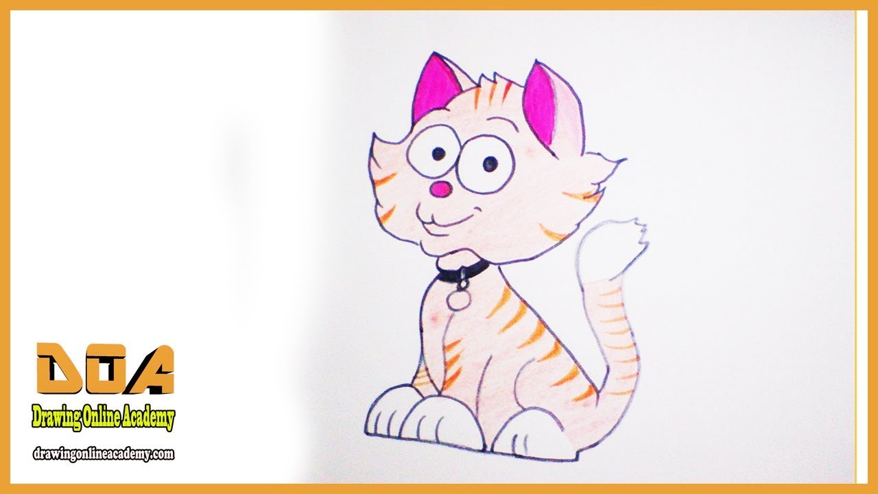 1280x720 Best Cat Drawing Ever - Cat Drawing Online