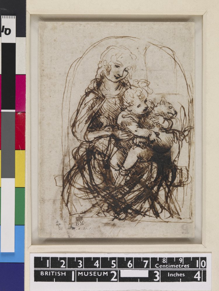 750x998 British Museum - Cat Drawing Online