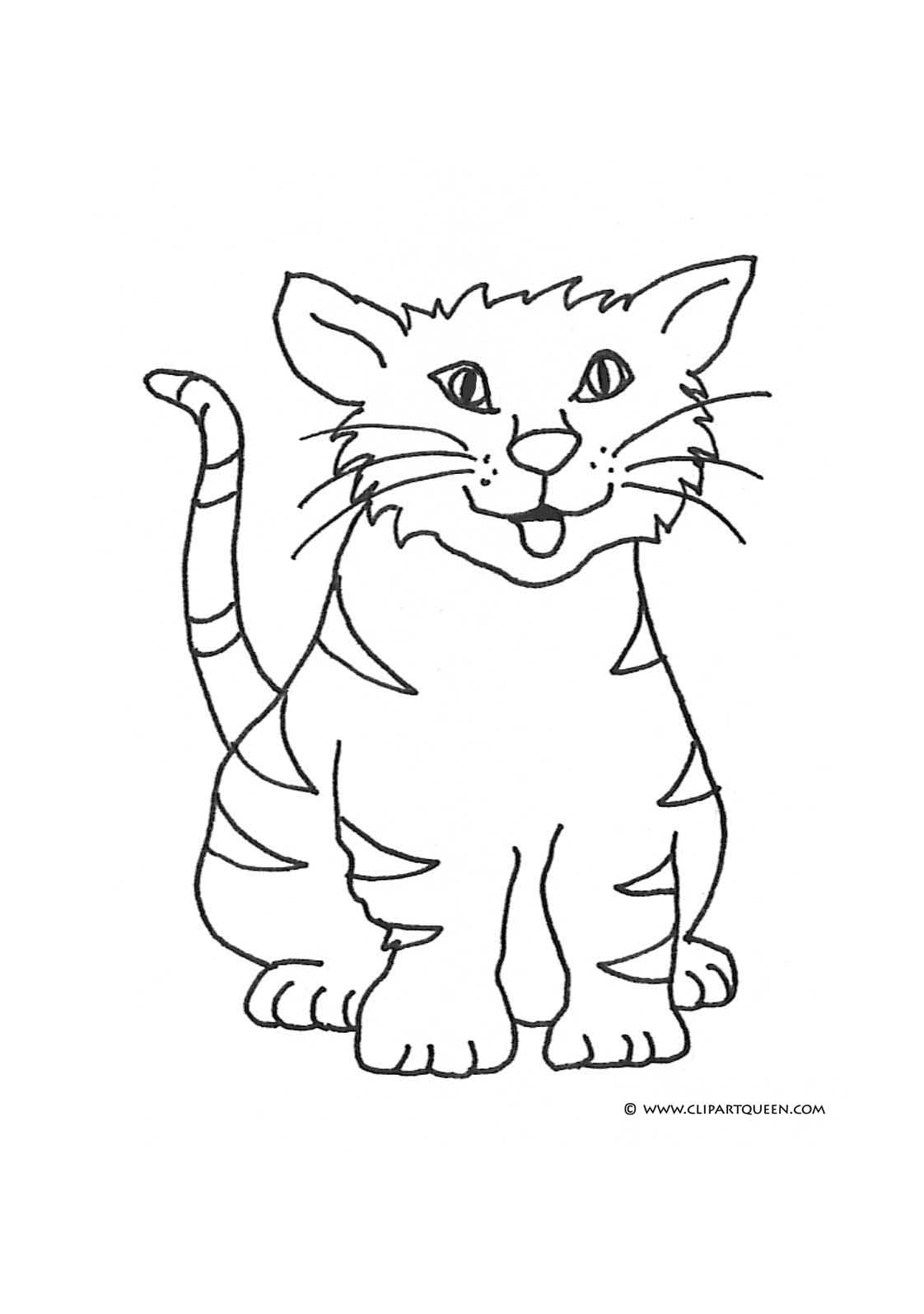 1122x1594 Cat Coloring Pages - Cat Drawing Pages