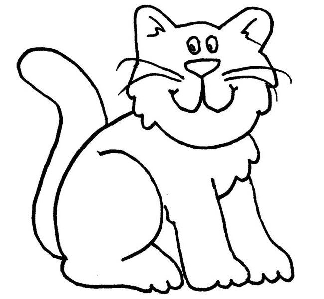 650x600 Image Result For Smiling Cat Face Drawing Cat Images - Cat Drawing Template