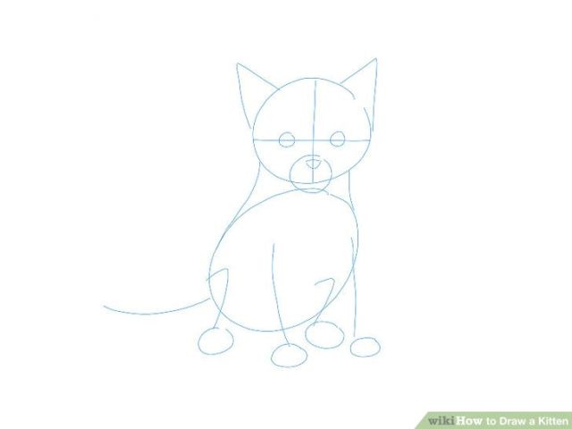 640x480 kitten drawing tumblr inspirational cat drawings sketch kitten - Cat Drawing Tumblr