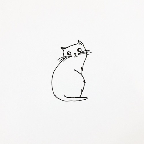 500x500 Awesome Tumblr Discovered - Cat Drawing Tumblr