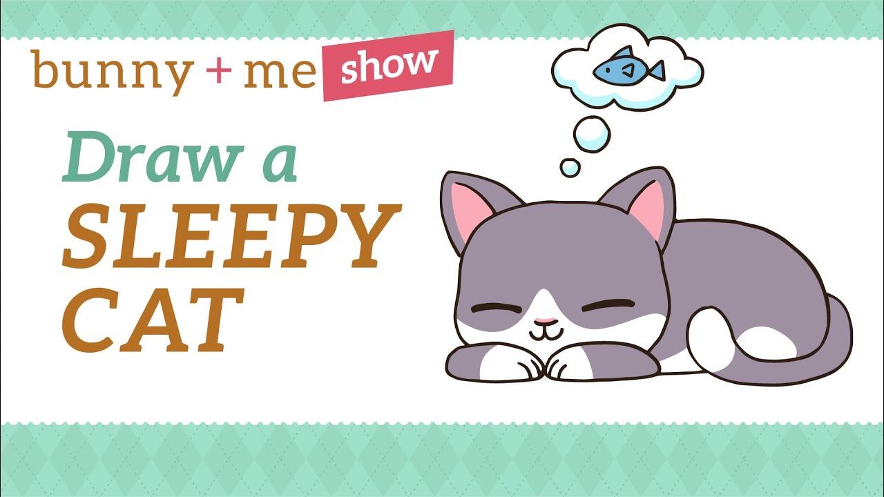 1280x720 How To Draw A Cat - Cat Drawing Tutorial