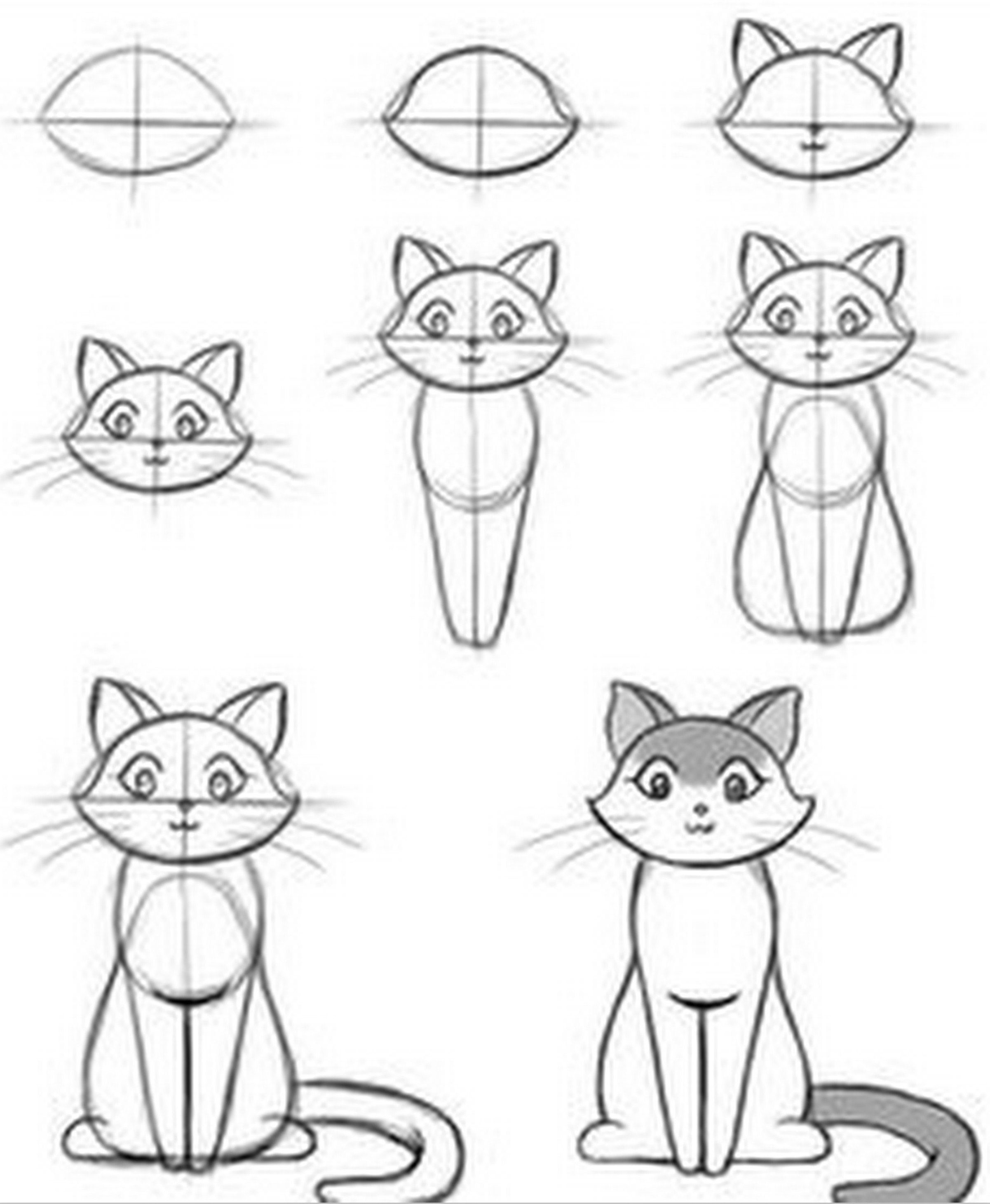 2402x2920 tutoriels dessiner un chat in bullet journal ideas - Cat Drawing Tutorial