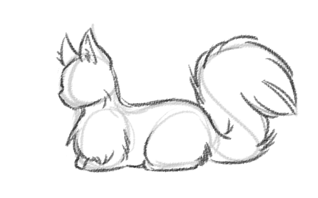 640x400 How To Draw A Cat - Cat Ears Drawing