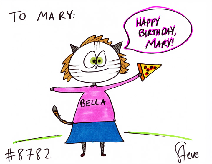 720x556 Cat - Cat Eating Drawing