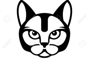 300x210 Cat Face Cartoon Drawing - Cat Face Drawing Cartoon