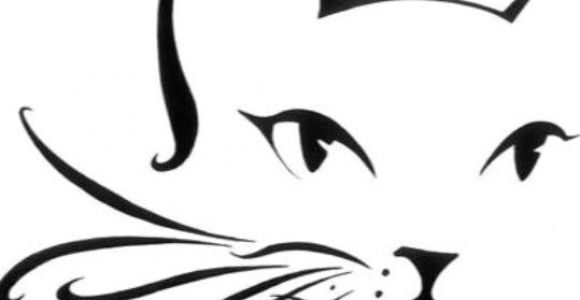 580x300 Line Drawing Youtube Troller Us - Cat Face Line Drawing