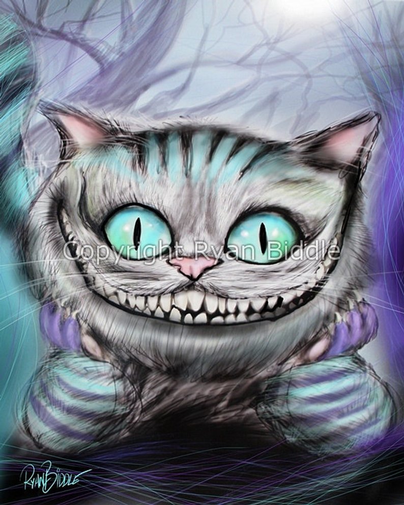 Cat From Alice In Wonderland Drawing at Explore