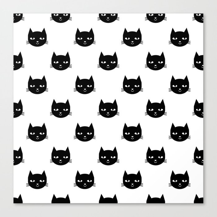 700x700 Cat Minimal Illustration Pet Cats Head Drawing Digital Pattern - Cat Head Drawing