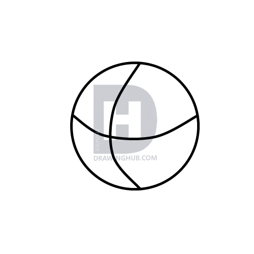 500x500 How To Draw A Cartoon Cat Head, Step - Cat Head Line Drawing