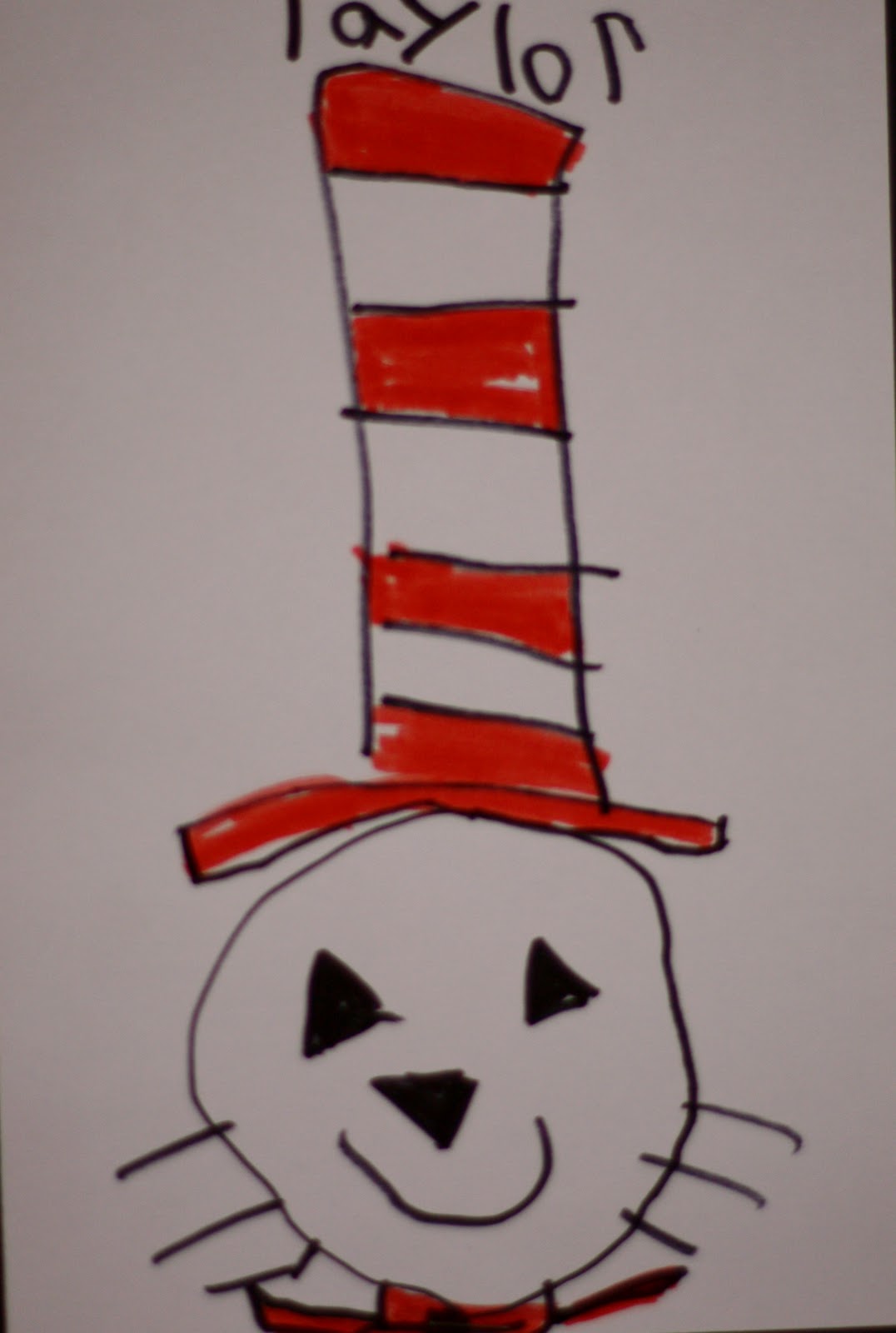 1076x1600 How To Draw The Cat In The Hat - Cat In The Hat Drawing