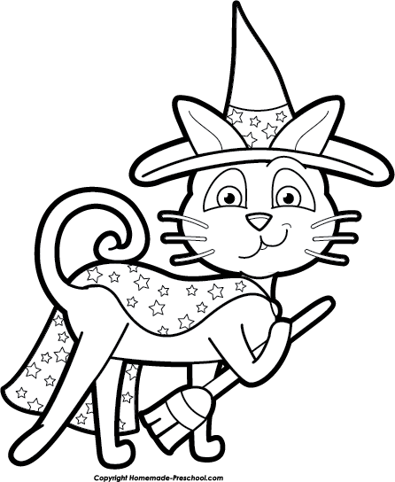 446x544 Free Clip Art Black And White Cat Clipart Collection - Cat Line Drawing Clip Art