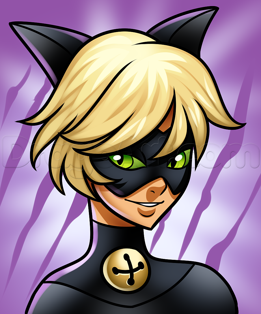 904x1089 how to draw cat noir from miraculous ladybug how to draw - Cat Noir Drawing