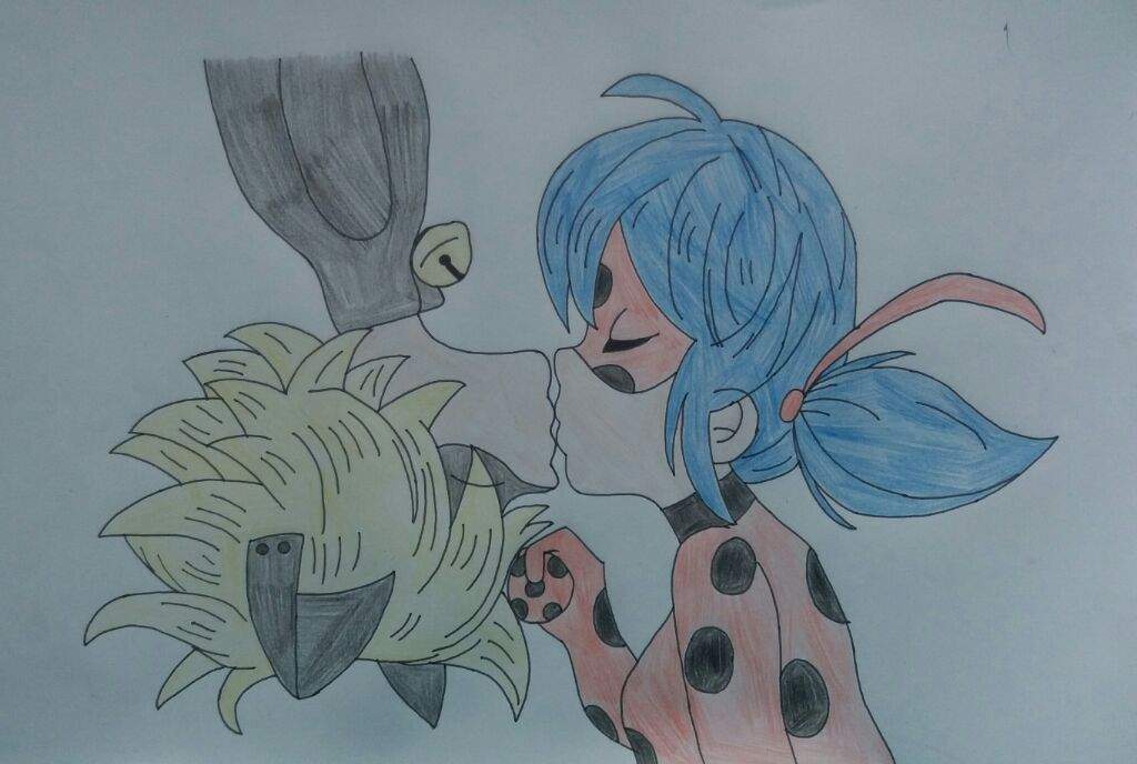 1024x688 ladybug x cat noir drawing miraculous amino - Cat Noir Drawing
