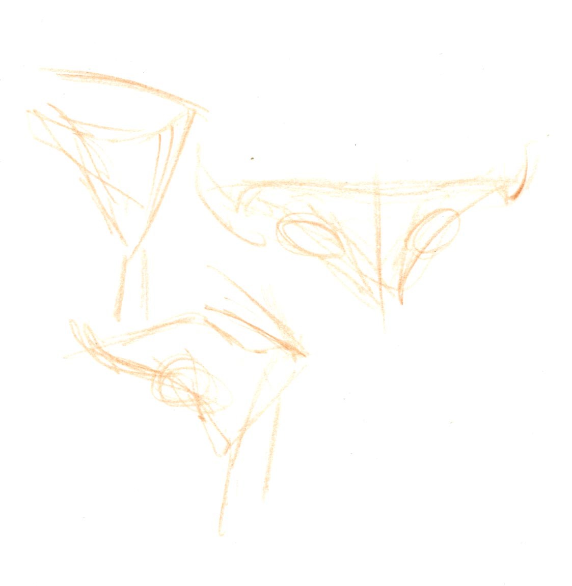 1123x1152 How To Draw Mammal Noses - Cat Nose Drawing