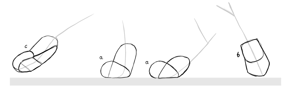 1000x312 How To Draw Cats Step - Cat Paw Drawing