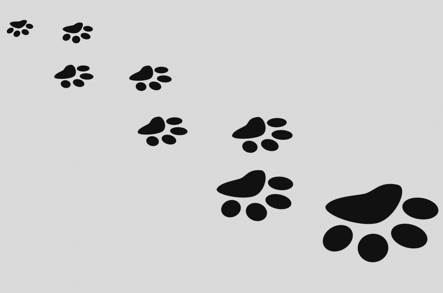 1420x940 dog paw print drawing craft sites for kids cat clip art clipart - Cat Paw Print Drawing