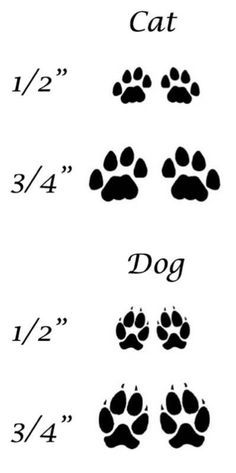 How To Draw A Cat Paw Print Step By Step