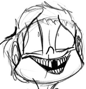 291x300 Cat Profile Drawing - Cat Profile Drawing