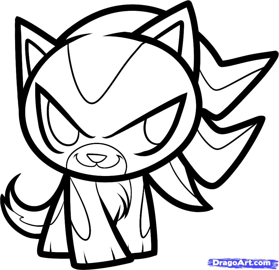 926x896 step how to draw a shadow cat, shadow kitty - Cat Shadow Drawing