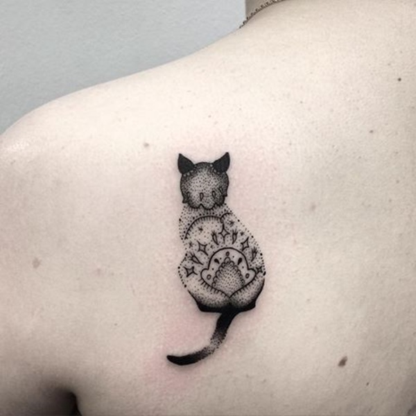600x600 of the cutest cat tattoo designs for cat lovers - Cat Tattoo Drawing