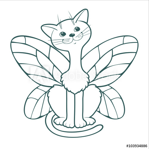 Cat With Wings Drawing at Explore collection of