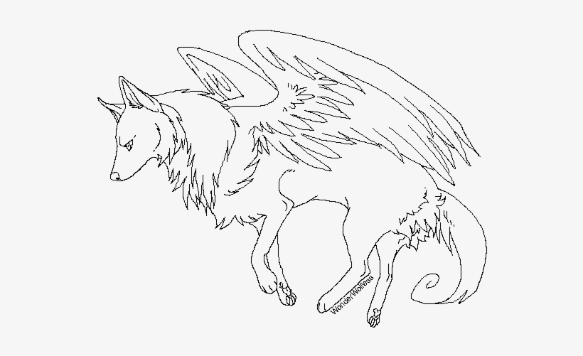 Warrior Anime Cat With Wings