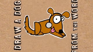 320x180 how to draw a cat from the word cat word drawing for kids video - Cat Word Drawing