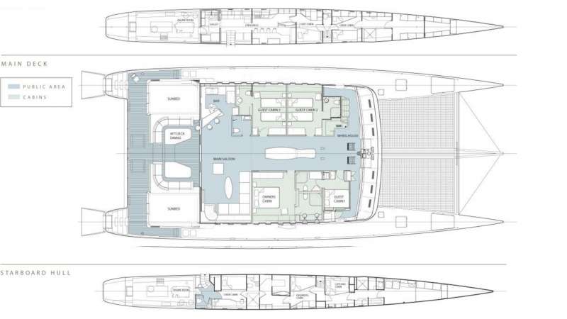 800x450 neckerbelle crewed catamaran charter british virgin islands - Catamaran Drawing