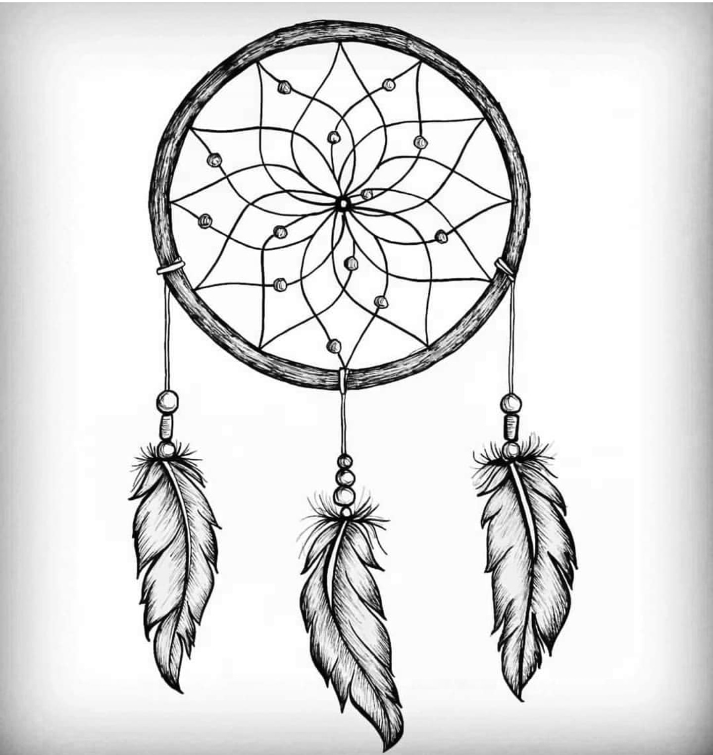 1440x1524 dream catcher drawing drawing - Catcher Drawing