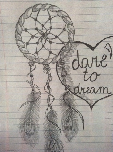 478x640 how to draw a dream catcher - Catcher Drawing