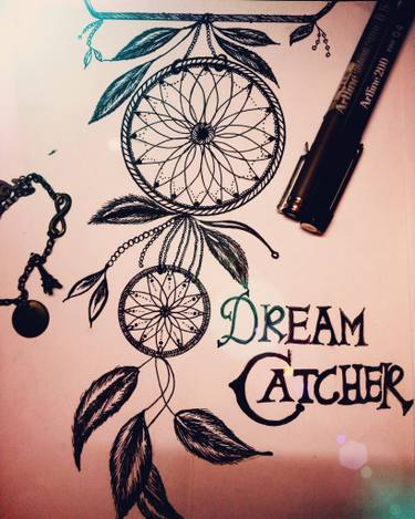 375x469 dream catcher drawing - Catcher Drawing