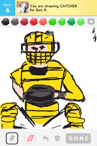 320x480 catcher drawings - Catcher Drawing
