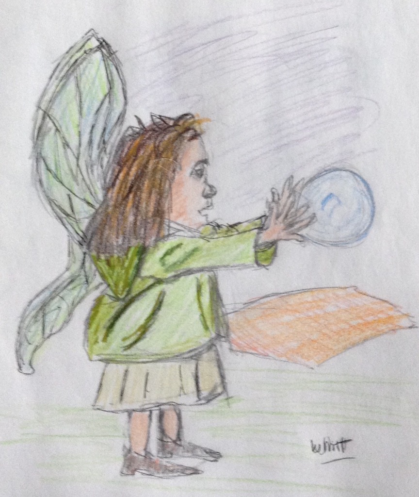 864x1024 Daily Drawing - Catching Drawing