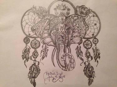 375x281 Catching Dreams Drawing - Catching Drawing