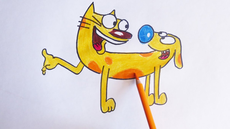 Catdog Drawing