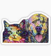 210x230 Catdog Drawing Stickers Redbubble - Catdog Drawing