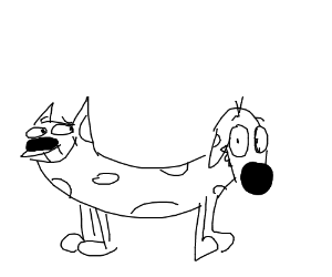 300x250 Catdog Drawing - Catdog Drawing