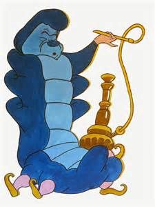 225x300 Clip Art Alice In Wonderland Caterpillar - Caterpillar Alice In Wonderland Drawing