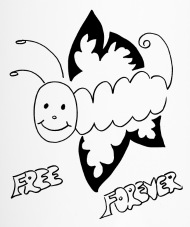 190x227 Caterpillar To Butterfly Free Forever - Caterpillar To Butterfly Drawing