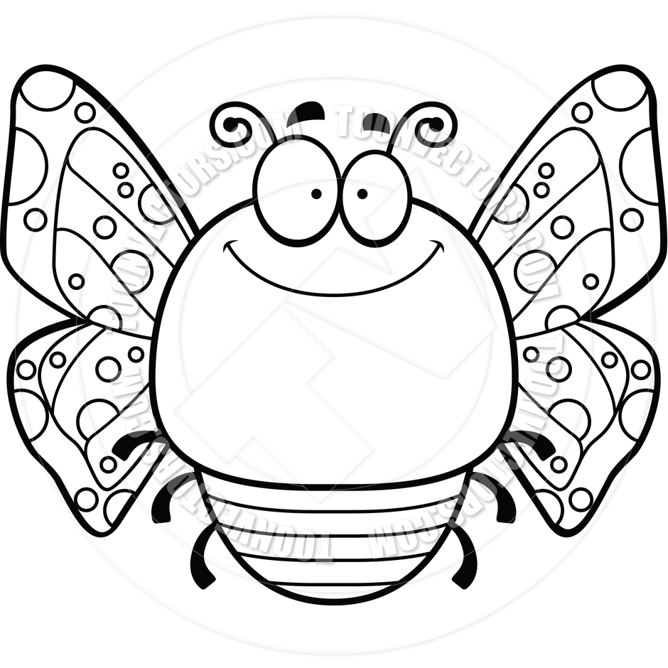 940x940 Butterfly Caterpillar Clipart Black And White Smile Collection - Caterpillar To Butterfly Drawing