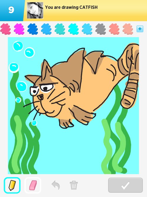 500x667 catfish drawings - Catfish Drawing