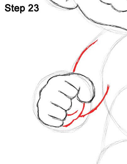 404x523 How To Draw Mario Step - Catfish Drawing Step By Step