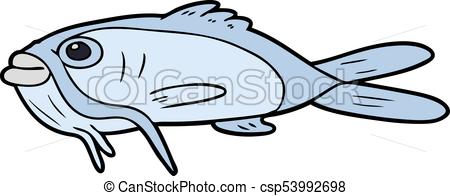 450x196 Cartoon Catfish - Catfish Line Drawing