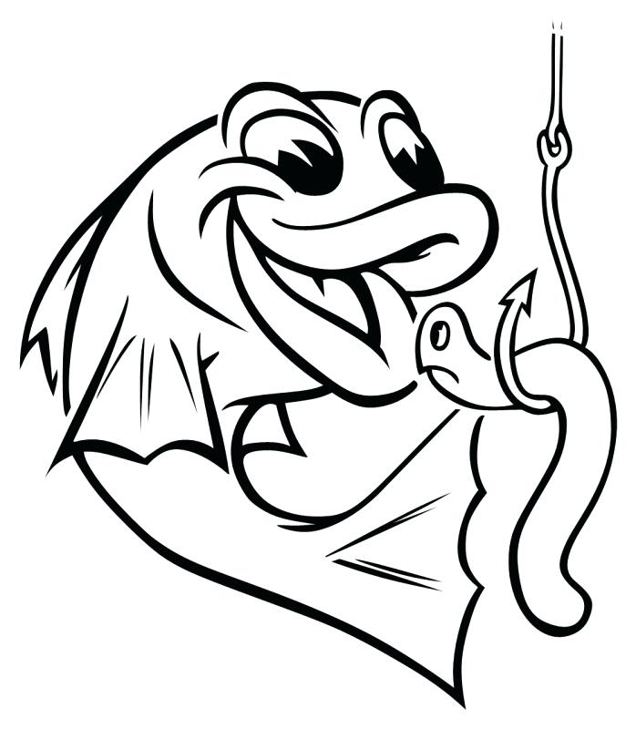 698x800 Catfish Clip Art Drawn Fishing Outline Chrisconnelly - Catfish Line Drawing